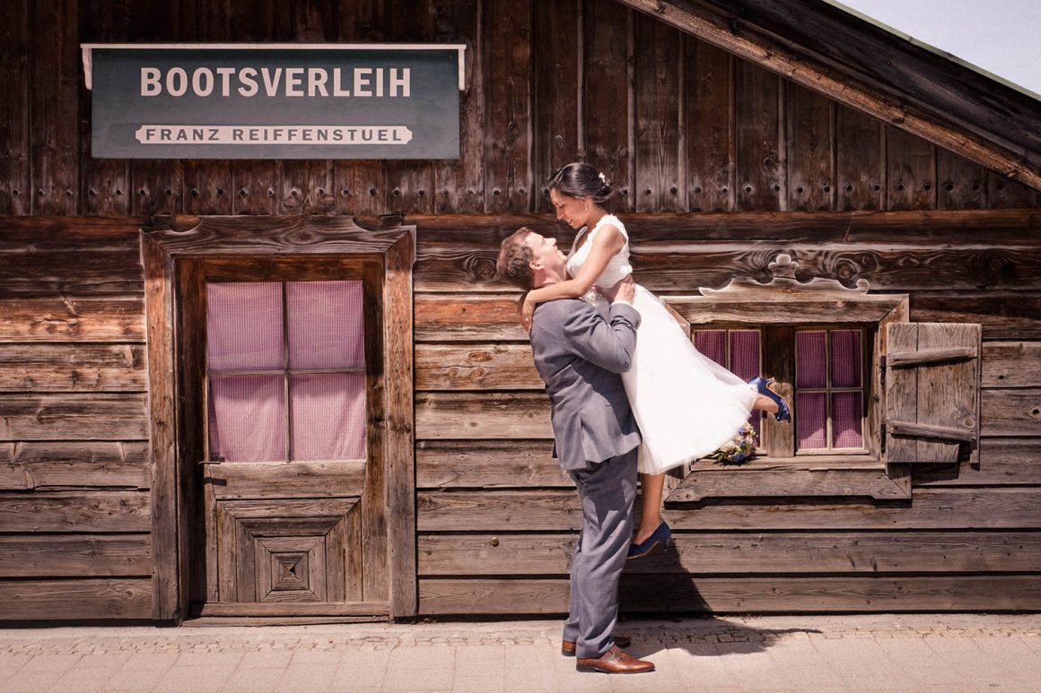 Internationale Hochzeit am Tegernsee