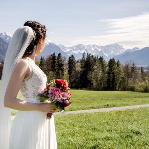 Kirchliche Hochzeit in Murnau am Staffelsee