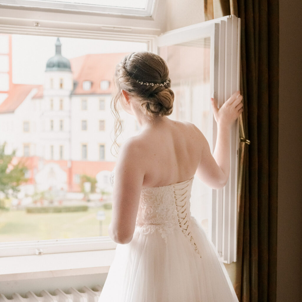 Brautpaarportrait zum Feedback über meine Hochzeitsbilder aus München