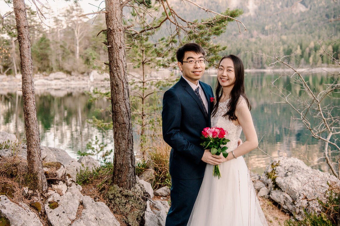 After Wedding Shooting am Eibsee