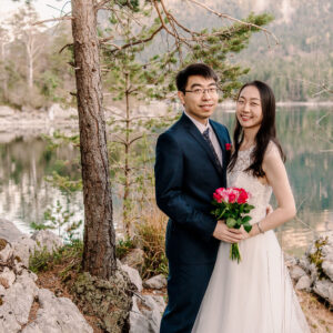 After Wedding Shooting am Eibsee